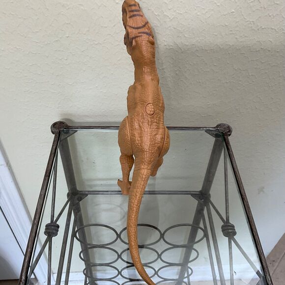 2015 Jurassic World Chomping T-Rex 16” Tyrannosaurus Rex Dinosaur Toy - Picture 2 of 10